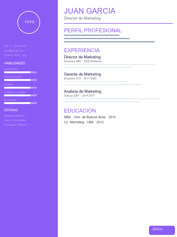 CV Infografia