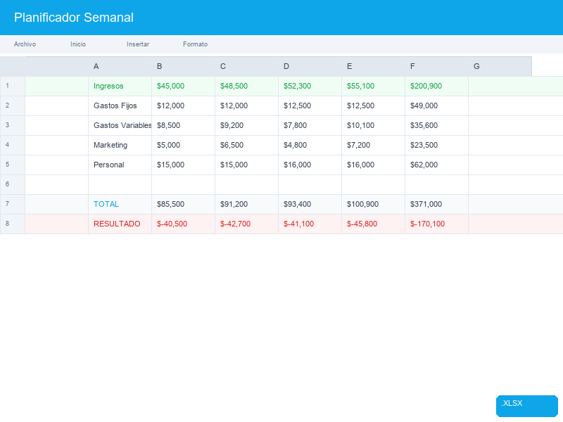 Planificador Semanal