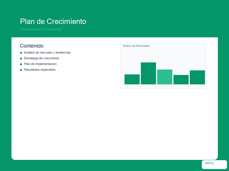 Plan de Crecimiento